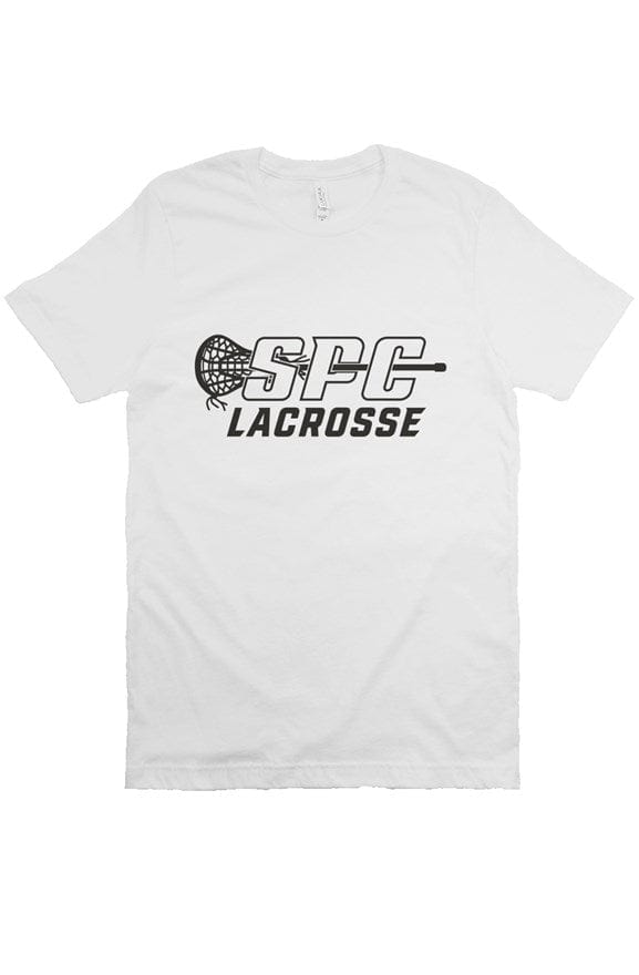 St. Pete Catholic School Adult Cotton Short Sleeve T-Shirt Signature Lacrosse