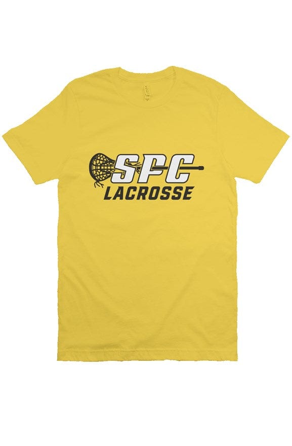 St. Pete Catholic School Adult Cotton Short Sleeve T-Shirt Signature Lacrosse