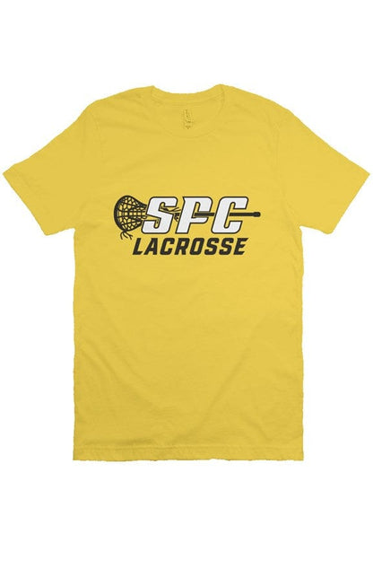 St. Pete Catholic School Adult Cotton Short Sleeve T-Shirt Signature Lacrosse