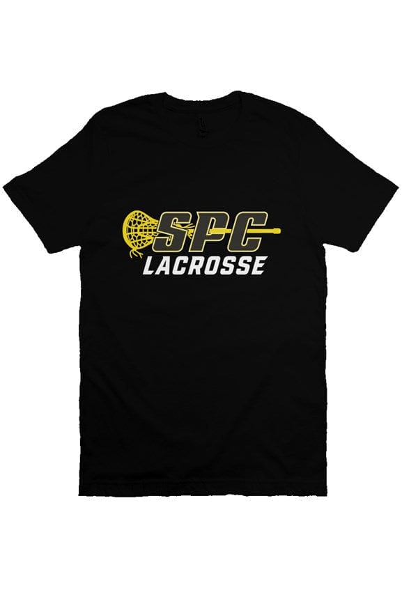 St. Pete Catholic School Adult Cotton Short Sleeve T-Shirt Signature Lacrosse