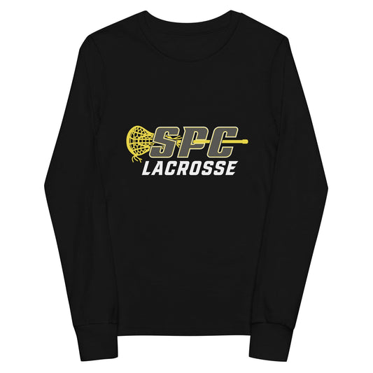 St. Pete Catholic School Youth Cotton Long Sleeve T-Shirt Signature Lacrosse