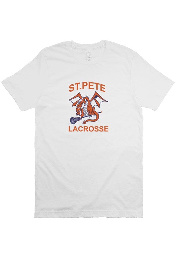 St Petersburg Lacrosse Club Adult Cotton Short Sleeve T-Shirt
