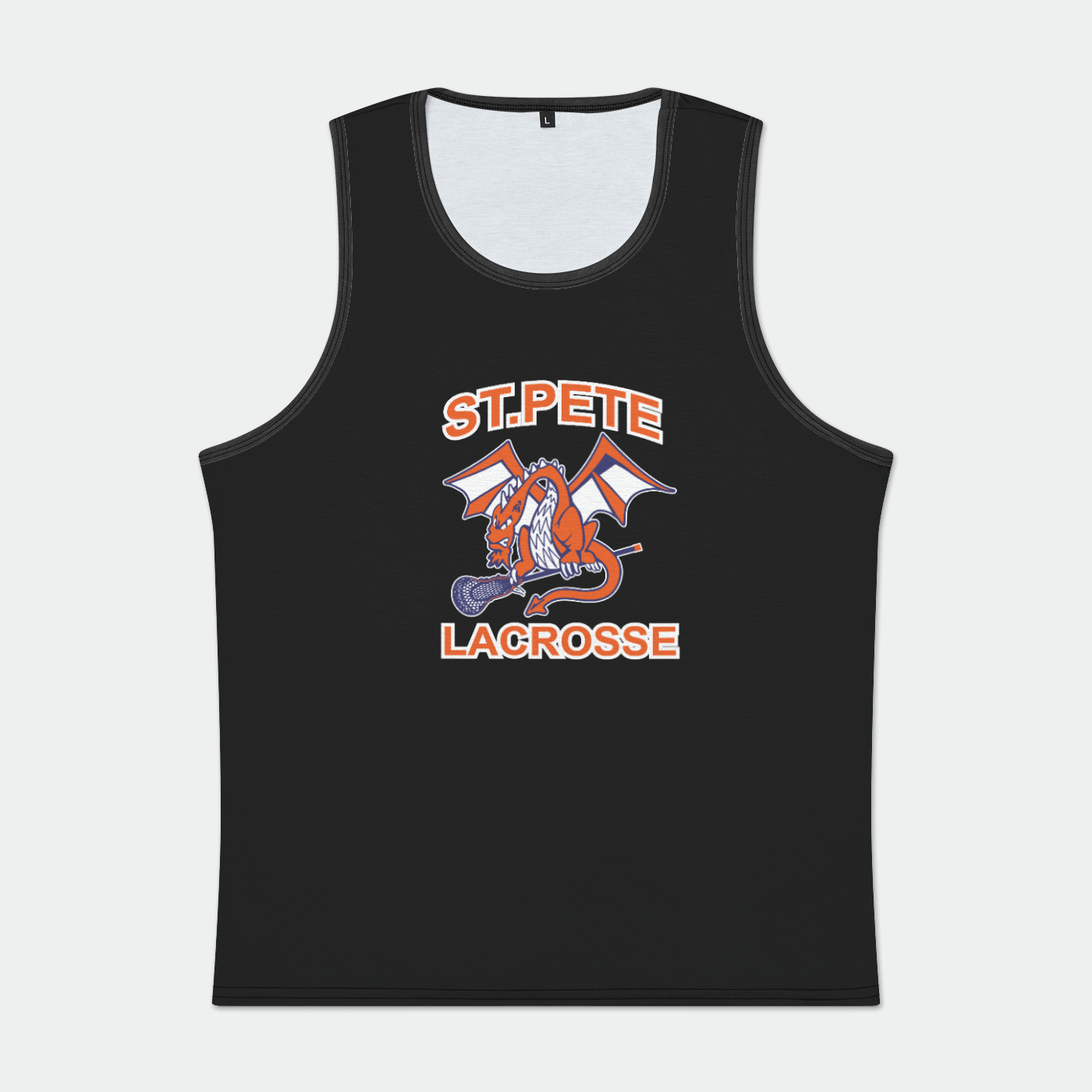 St Petersburg Lacrosse Club Adult Men's Tank Top Signature Lacrosse