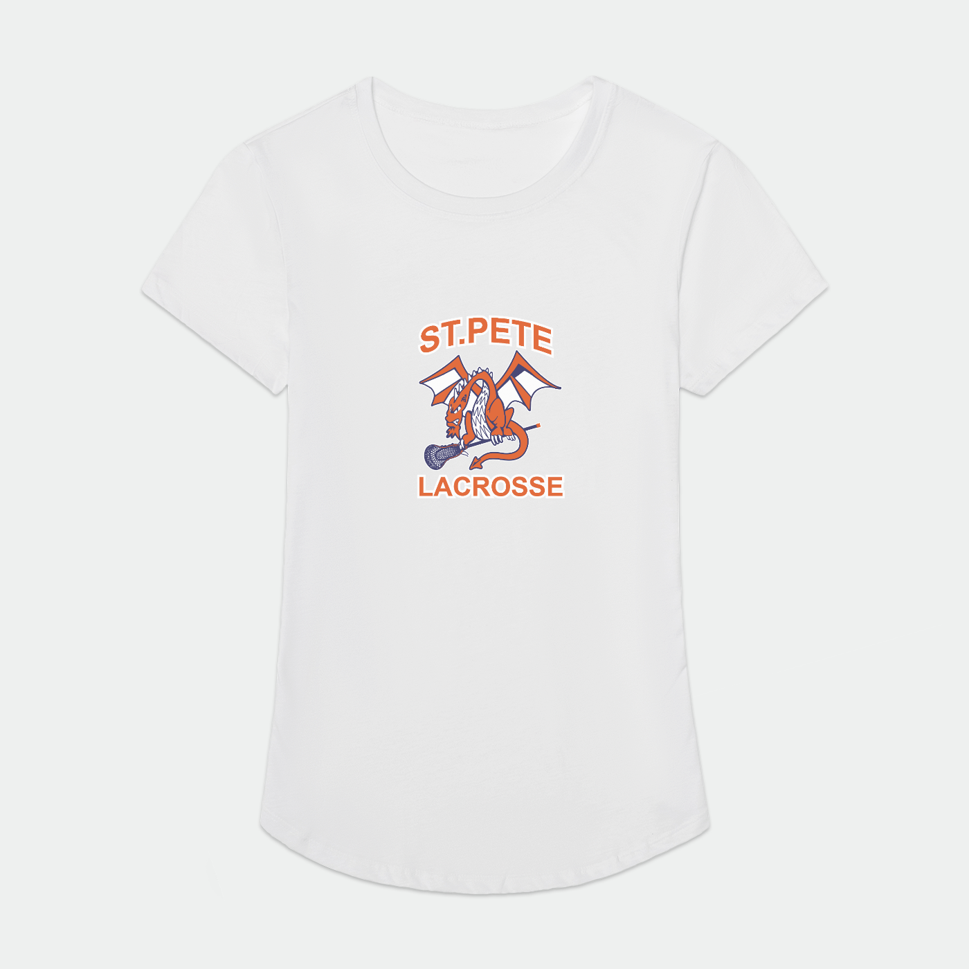 St Petersburg Lacrosse Club Adult Women's Sport T-Shirt Signature Lacrosse