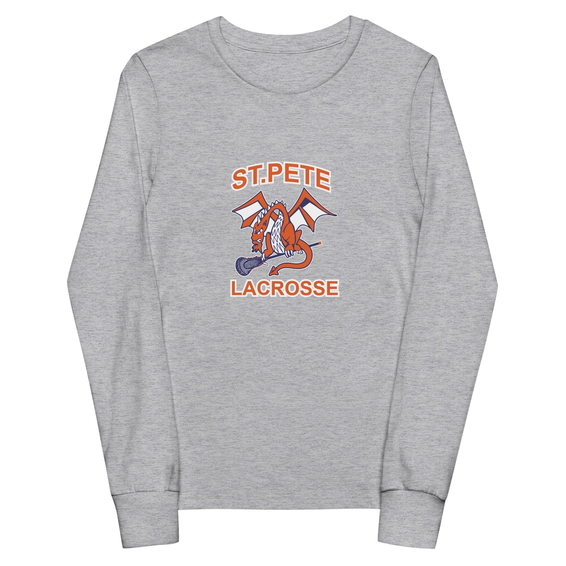 St Petersburg Lacrosse Club Youth Cotton Long Sleeve T-Shirt Signature Lacrosse