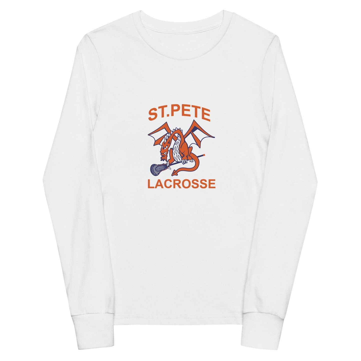 St Petersburg Lacrosse Club Youth Cotton Long Sleeve T-Shirt Signature Lacrosse