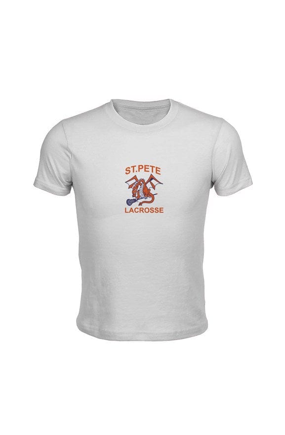 St Petersburg Lacrosse Club Youth Cotton Short Sleeve T-Shirt Signature Lacrosse