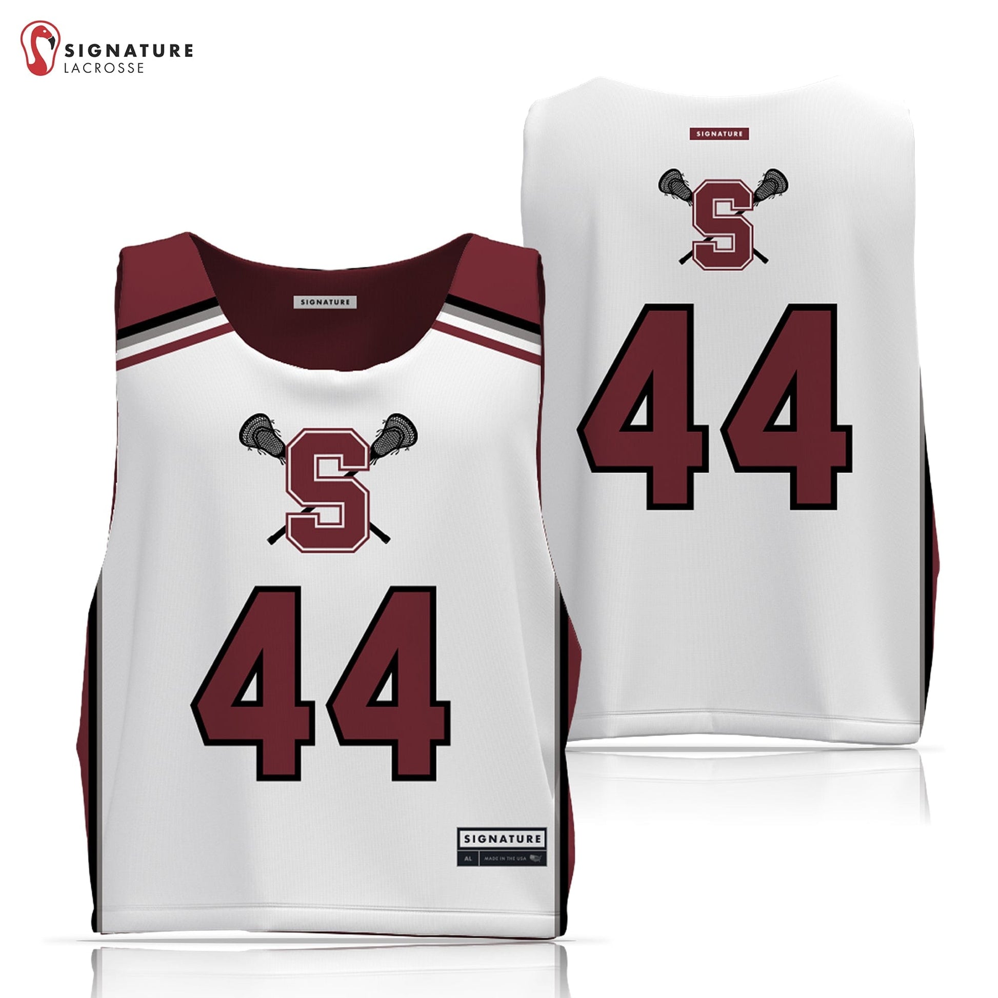 State College Men's 2 Piece Player Game Package Signature Lacrosse