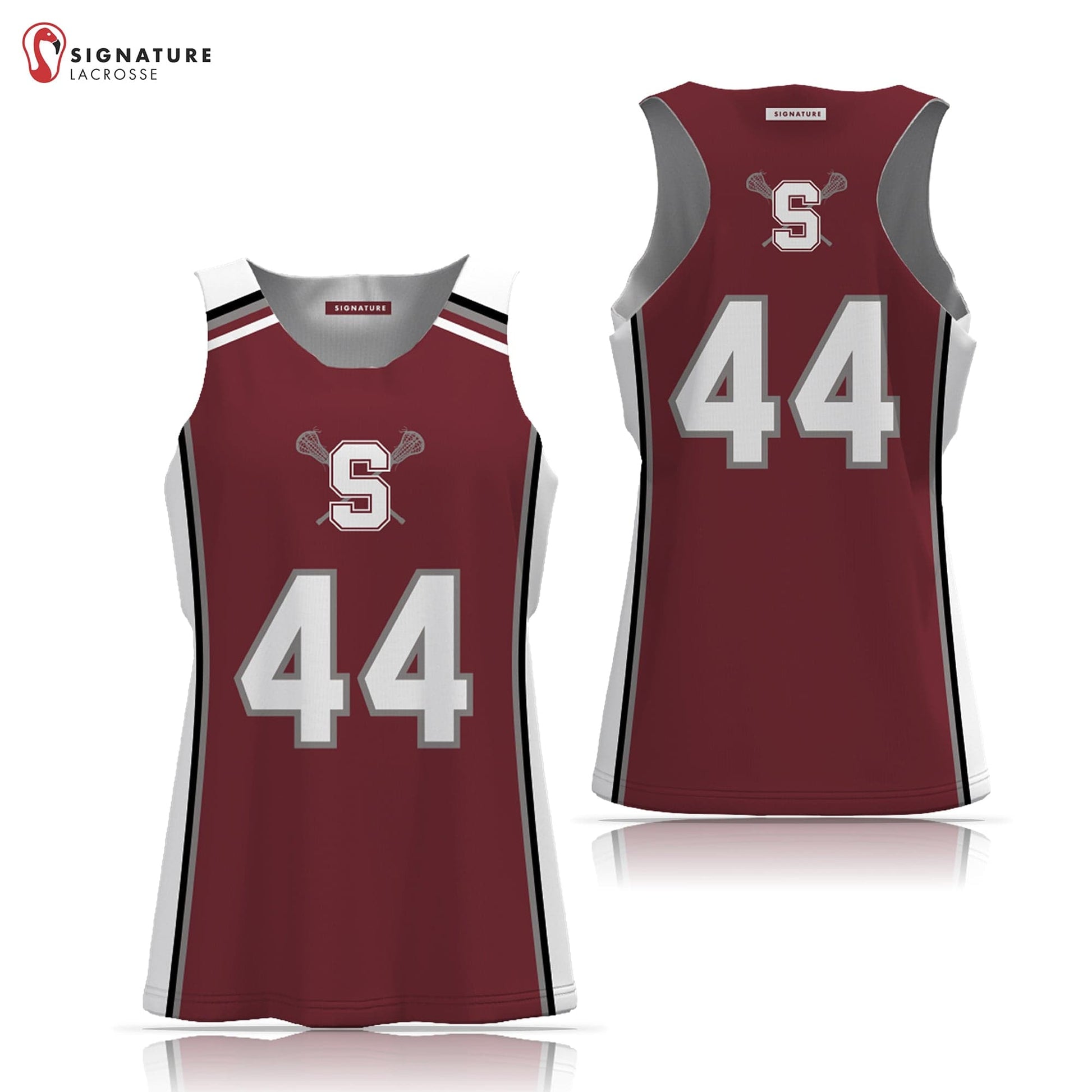 State College Women's 2 Piece Player Game Package Signature Lacrosse