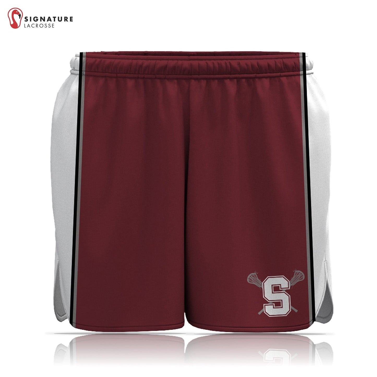 State College Women's Player Game Shorts: 3-4 Signature Lacrosse