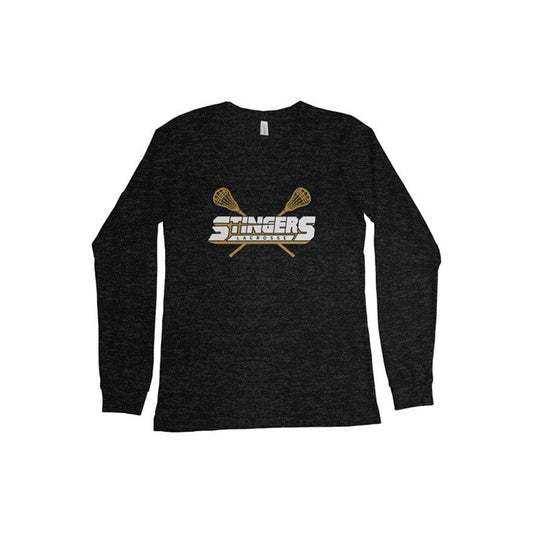 Stingers Lacrosse Adult Cotton Long Sleeve T-Shirt Signature Lacrosse