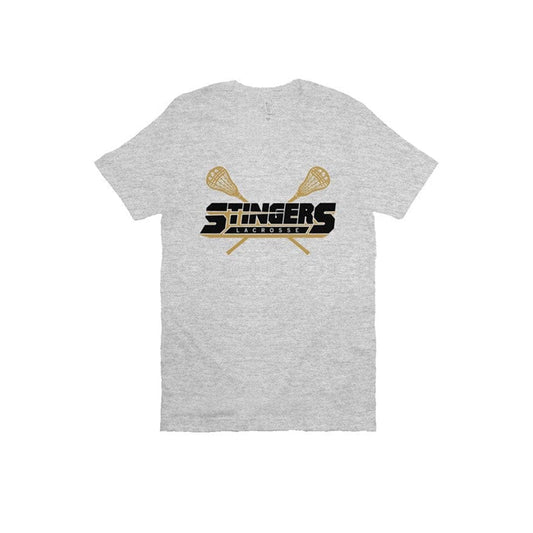 Stingers Lacrosse Adult Cotton Short Sleeve T-Shirt Signature Lacrosse