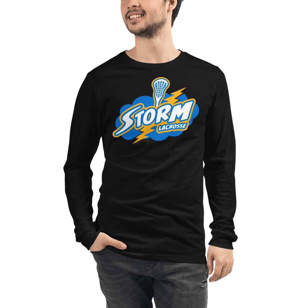 Storm Lacrosse Adult Premium Long Sleeve T -Shirt Signature Lacrosse