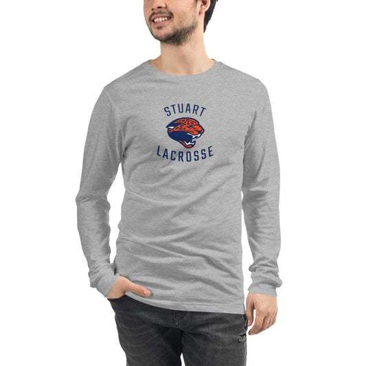 Stuart Lacrosse Adult Premium Long Sleeve T -Shirt Signature Lacrosse