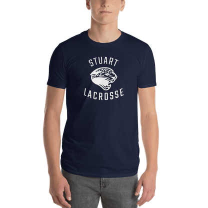 Stuart Lacrosse Adult Premium Short Sleeve T -Shirt Signature Lacrosse