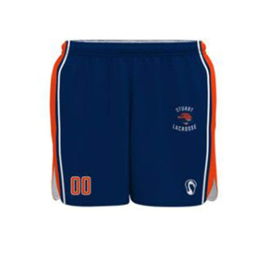 Stuart Lacrosse Women's Performance Game Shorts - Basic 2.0:Girls 4th & 5th Signature Lacrosse