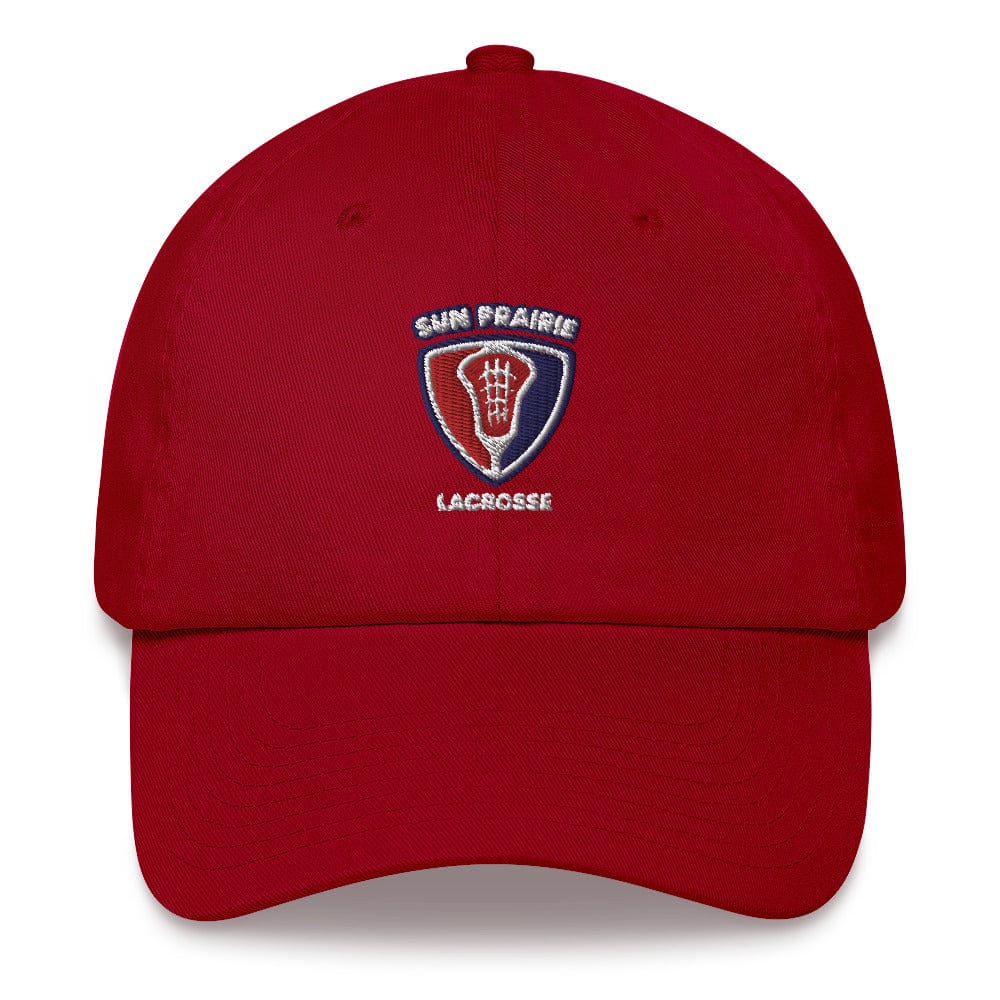 Sun Prairie Youth Lacrosse Adult Dad Hat Signature Lacrosse