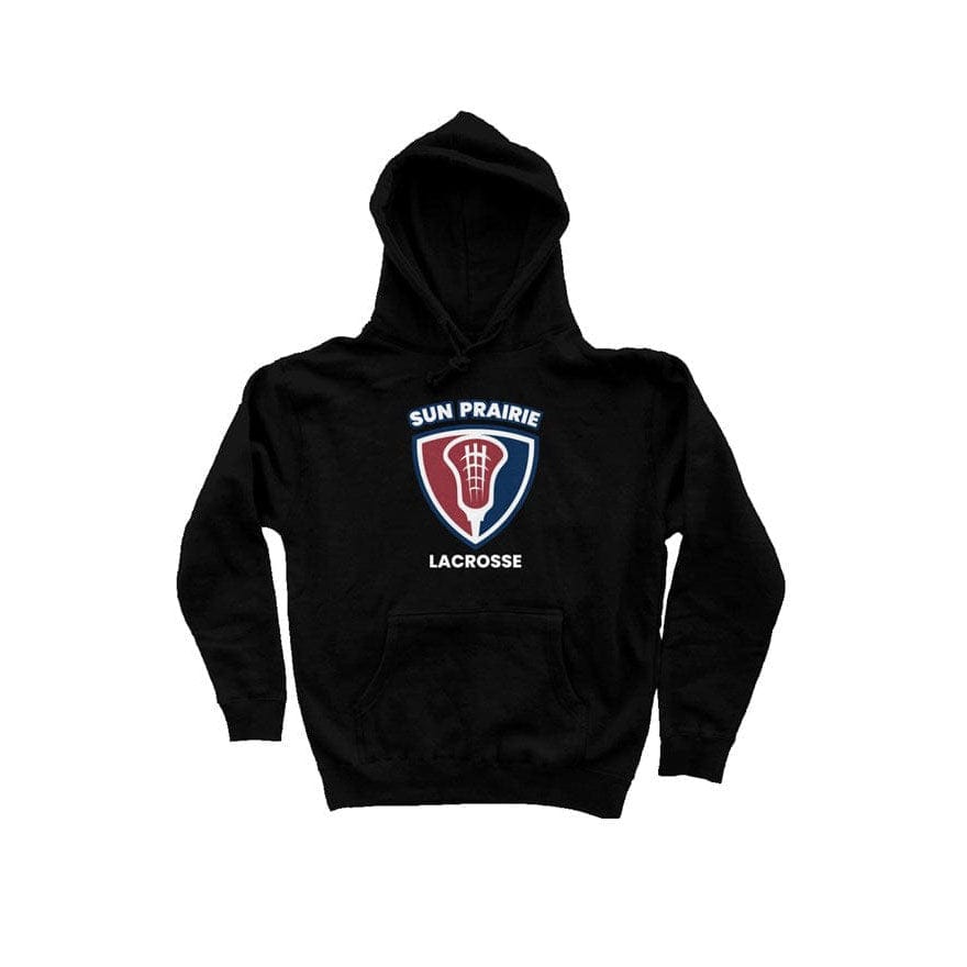 Sun Prairie Youth Lacrosse Adult Hoodie Signature Lacrosse
