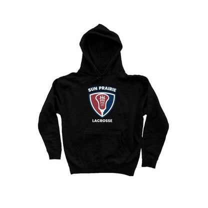 Sun Prairie Youth Lacrosse Adult Hoodie Signature Lacrosse