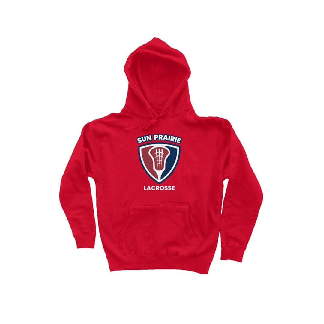 Sun Prairie Youth Lacrosse Adult Hoodie Signature Lacrosse