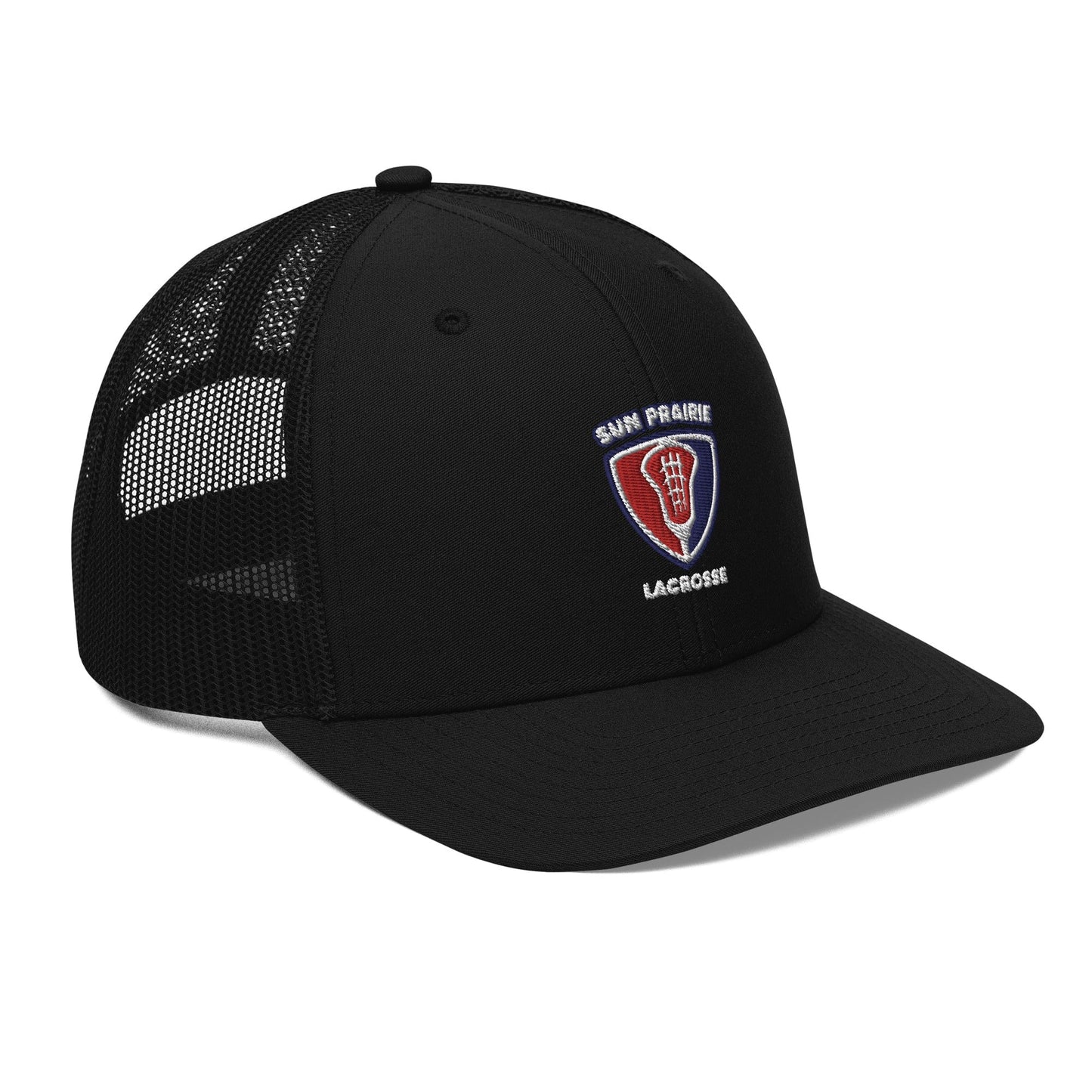 Sun Prairie Youth Lacrosse Adult Richardson Trucker Hat Signature Lacrosse