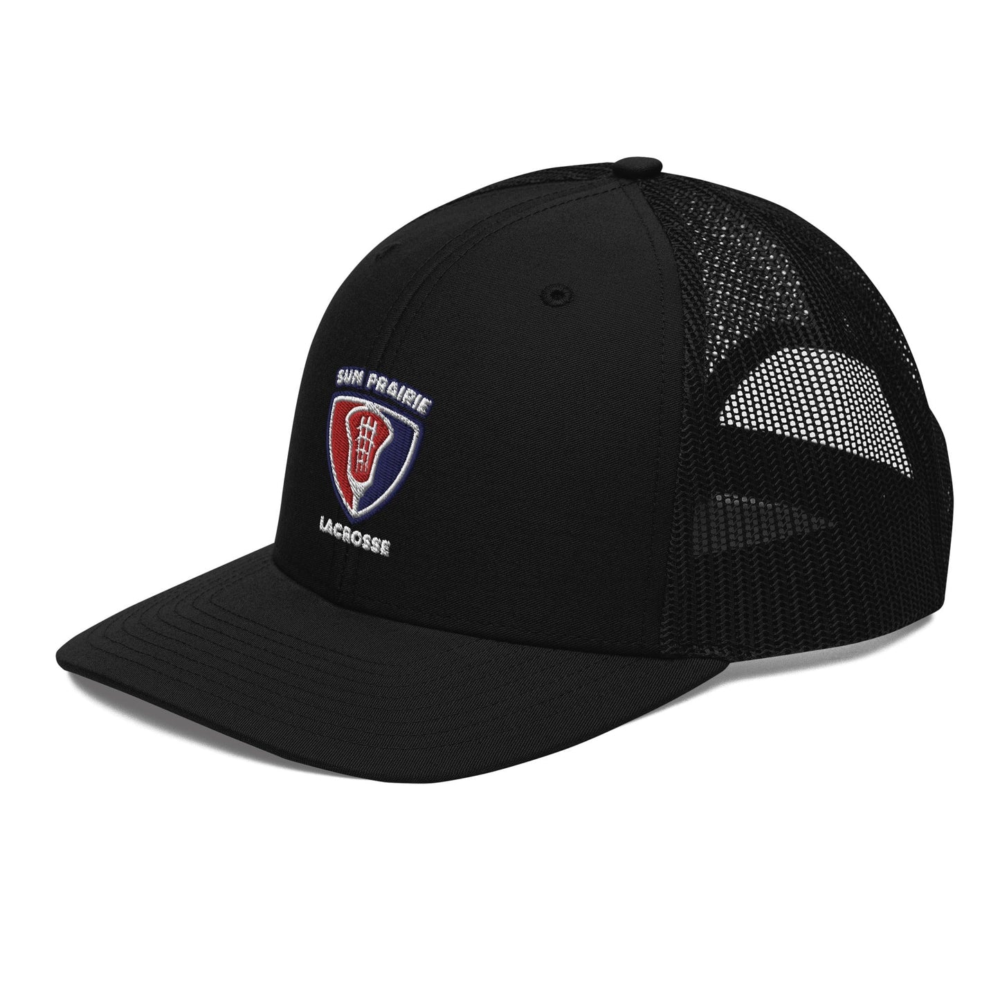 Sun Prairie Youth Lacrosse Adult Richardson Trucker Hat Signature Lacrosse