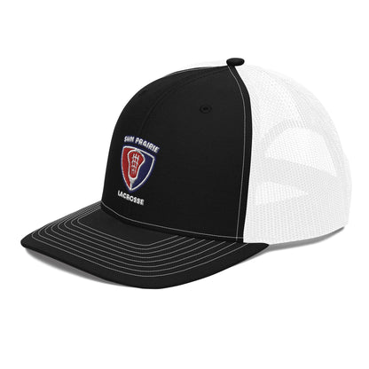 Sun Prairie Youth Lacrosse Adult Richardson Trucker Hat Signature Lacrosse