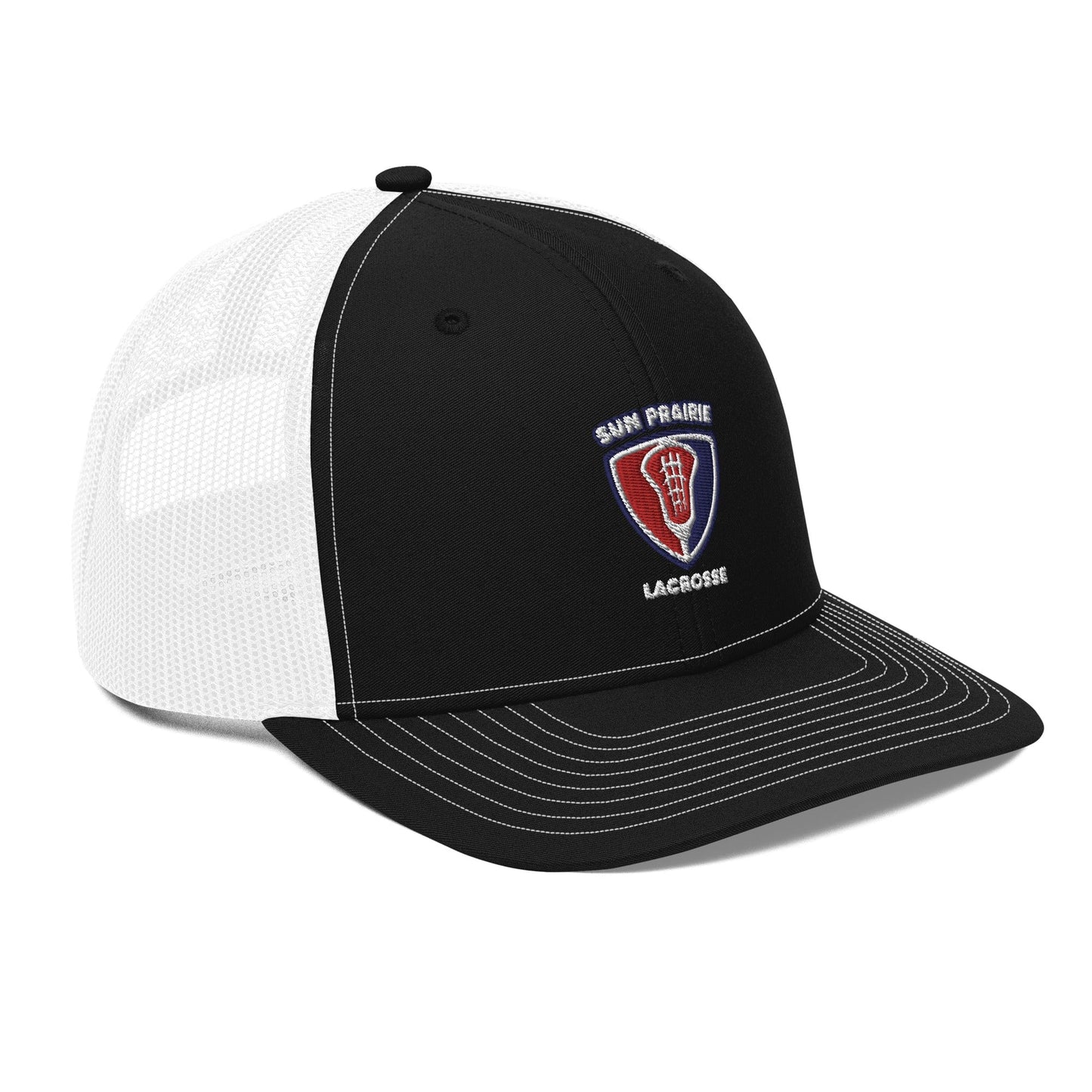 Sun Prairie Youth Lacrosse Adult Richardson Trucker Hat Signature Lacrosse