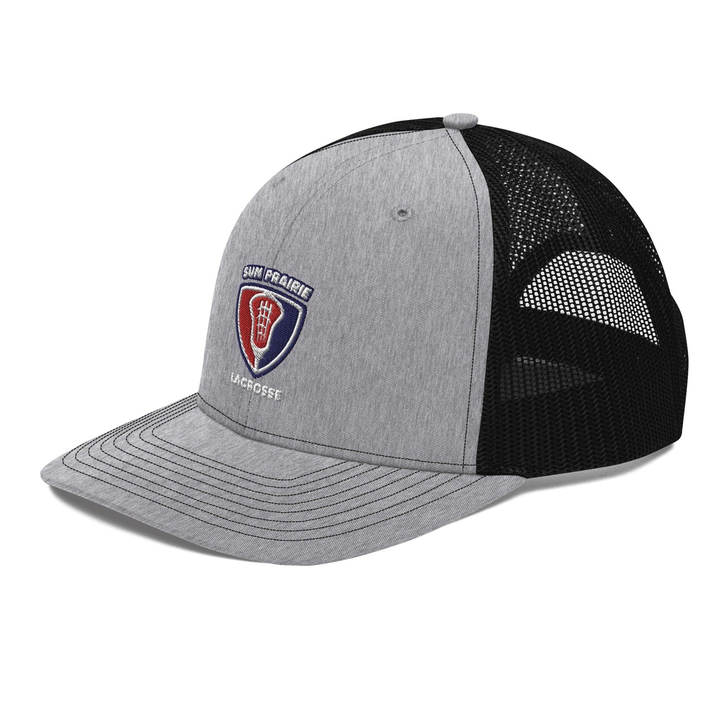 Sun Prairie Youth Lacrosse Adult Richardson Trucker Hat Signature Lacrosse