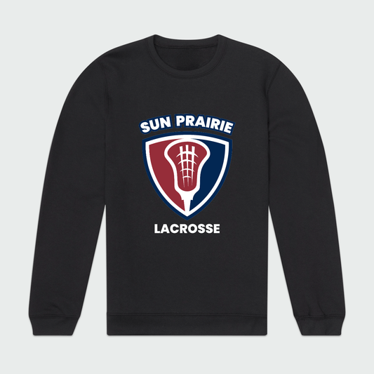 Sun Prairie Youth Lacrosse Adult Sport Sweatshirt Signature Lacrosse