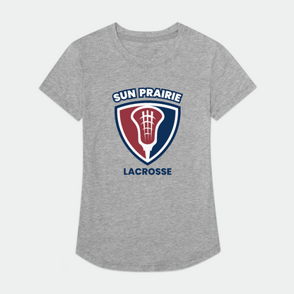Sun Prairie Youth Lacrosse Adult Women's Sport T-Shirt Signature Lacrosse