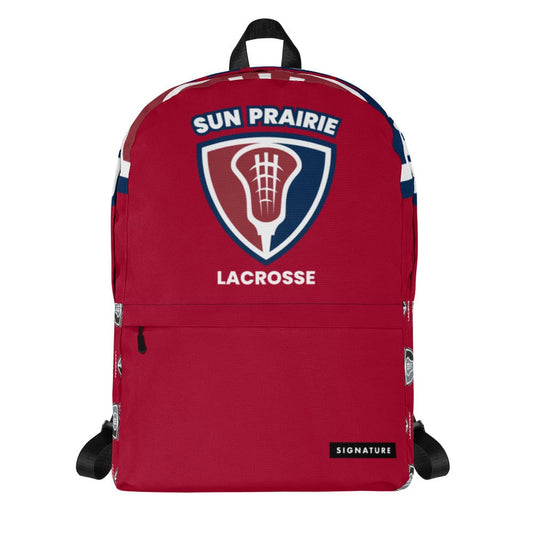 Sun Prairie Youth Lacrosse Backpack Signature Lacrosse