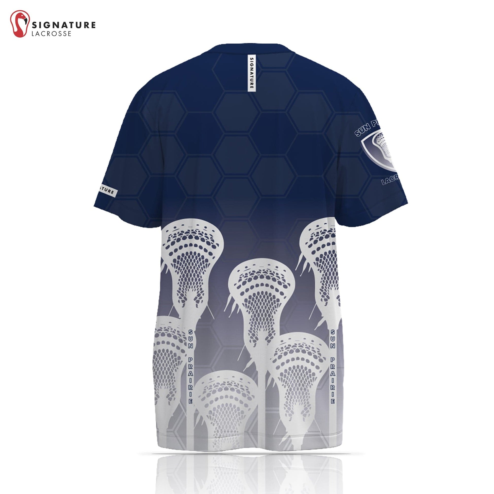 Sun Prairie Youth Lacrosse Short Sleeve Shooter Shirt Signature Lacrosse
