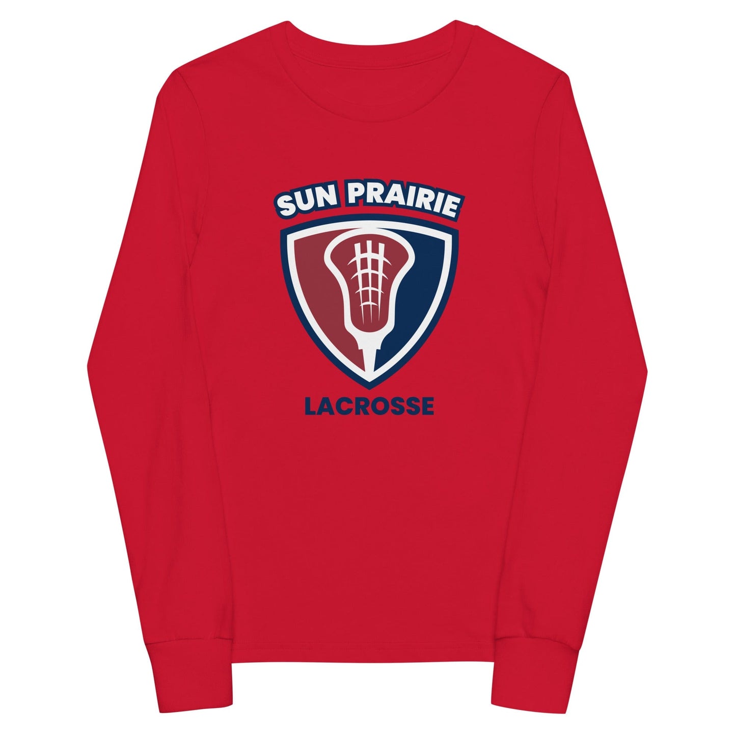 Sun Prairie Youth Lacrosse Youth Cotton Long Sleeve T-Shirt Signature Lacrosse