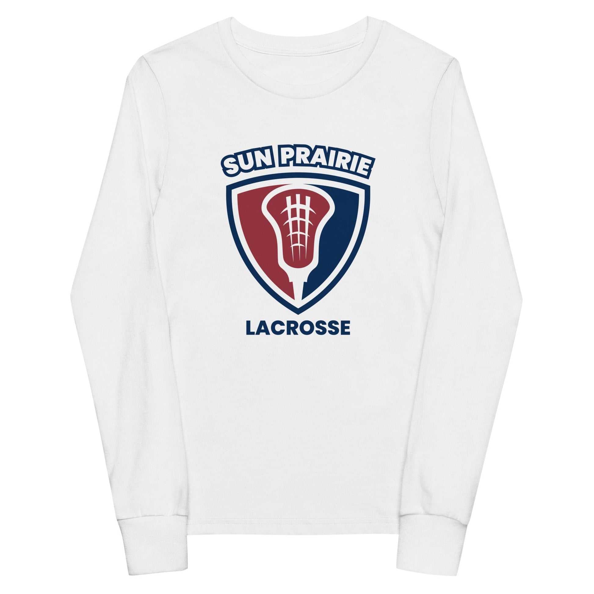 Sun Prairie Youth Lacrosse Youth Cotton Long Sleeve T-Shirt Signature Lacrosse