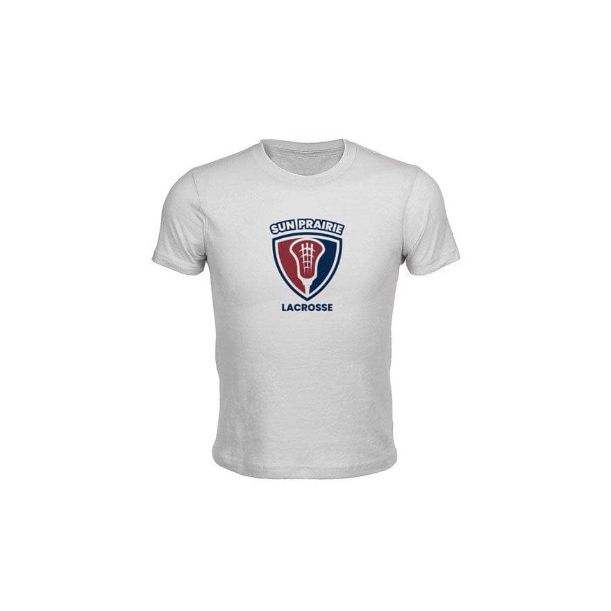 Sun Prairie Youth Lacrosse Youth Cotton Short Sleeve T-Shirt Signature Lacrosse
