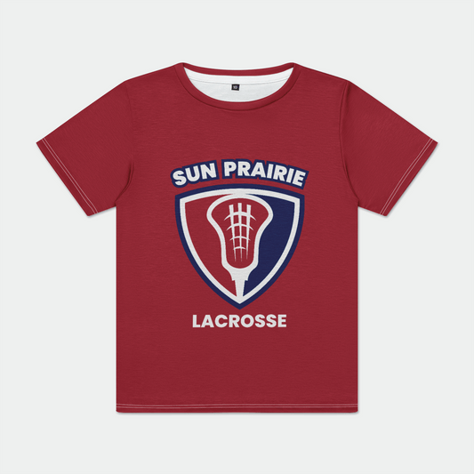 Sun Prairie Youth Lacrosse Youth Sport T-Shirt Signature Lacrosse