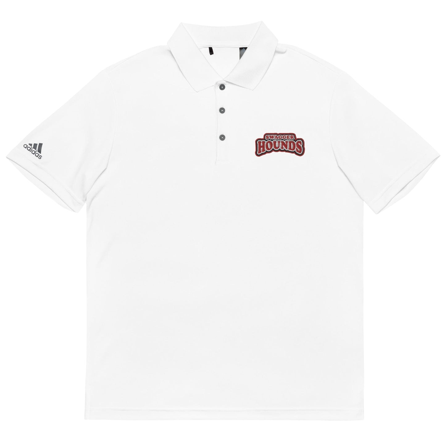 Swagger Hounds Adult Adidas Performance Polo Signature Lacrosse