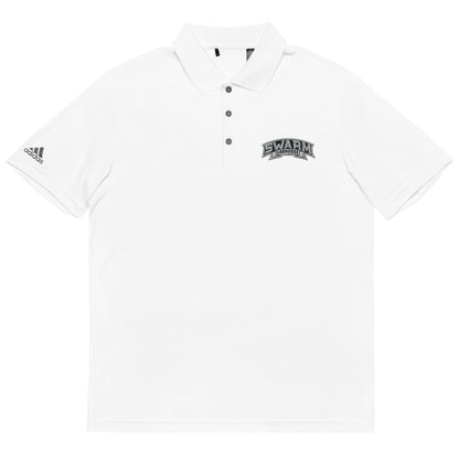 Swarm Lacrosse Adult Adidas Performance Polo Signature Lacrosse