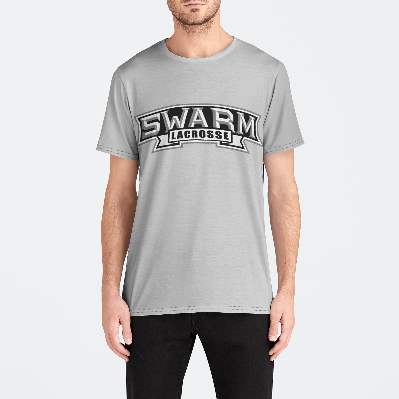 Swarm Lacrosse Adult Men's Sport T-Shirt Signature Lacrosse