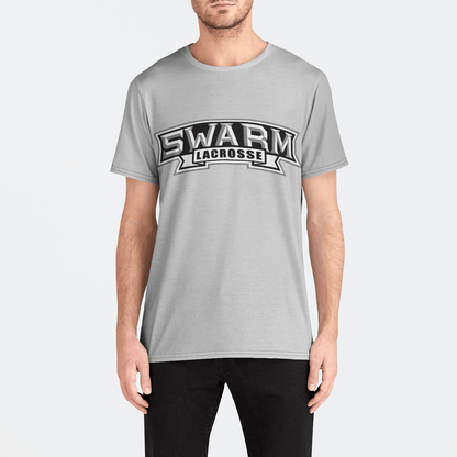 Swarm Lacrosse Adult Men's Sport T-Shirt Signature Lacrosse