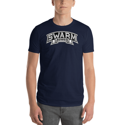 Swarm Lacrosse Adult Premium Short Sleeve T -Shirt Signature Lacrosse