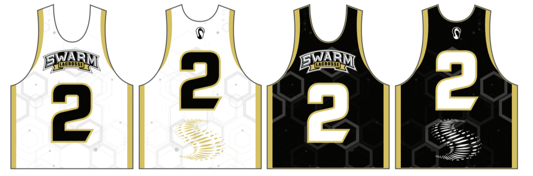 Swarm Lacrosse Men's Pro Game Reversible:Swarm Bantam Signature Lacrosse