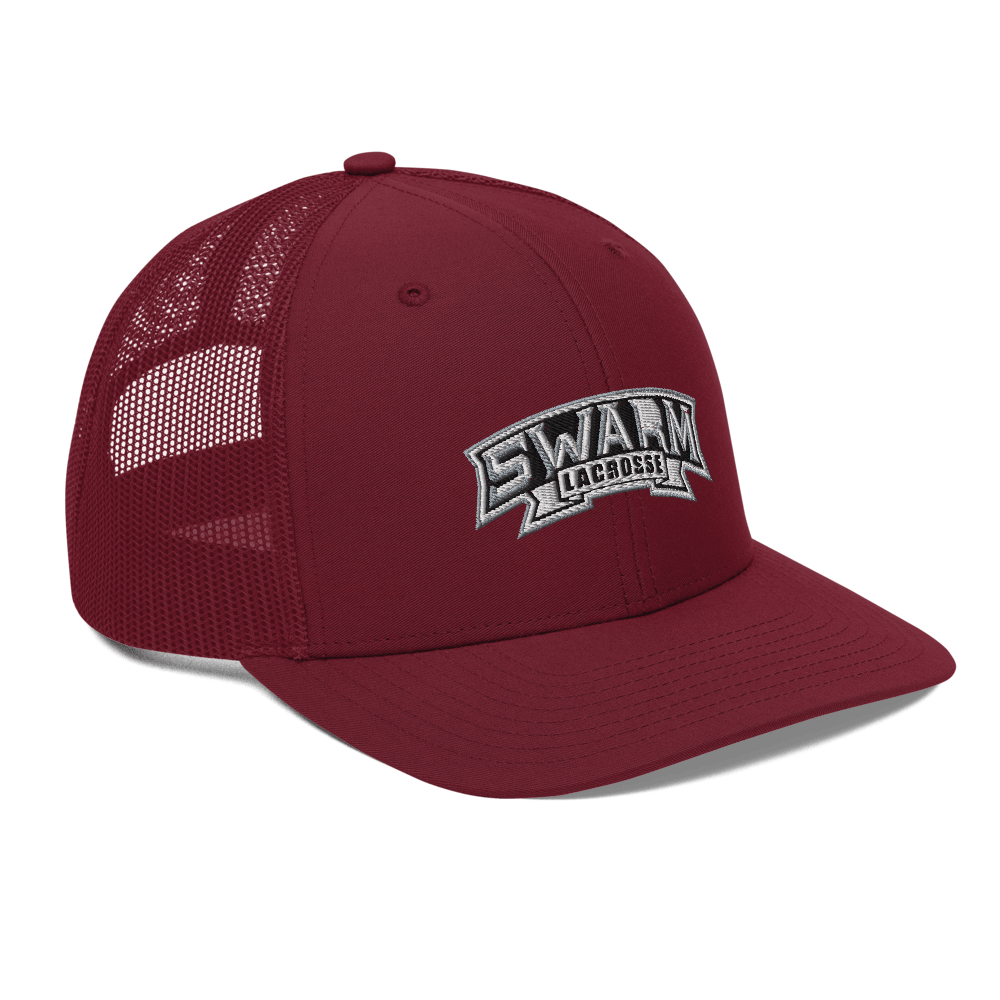 Swarm Lacrosse Richardson Trucker Hat Signature Lacrosse
