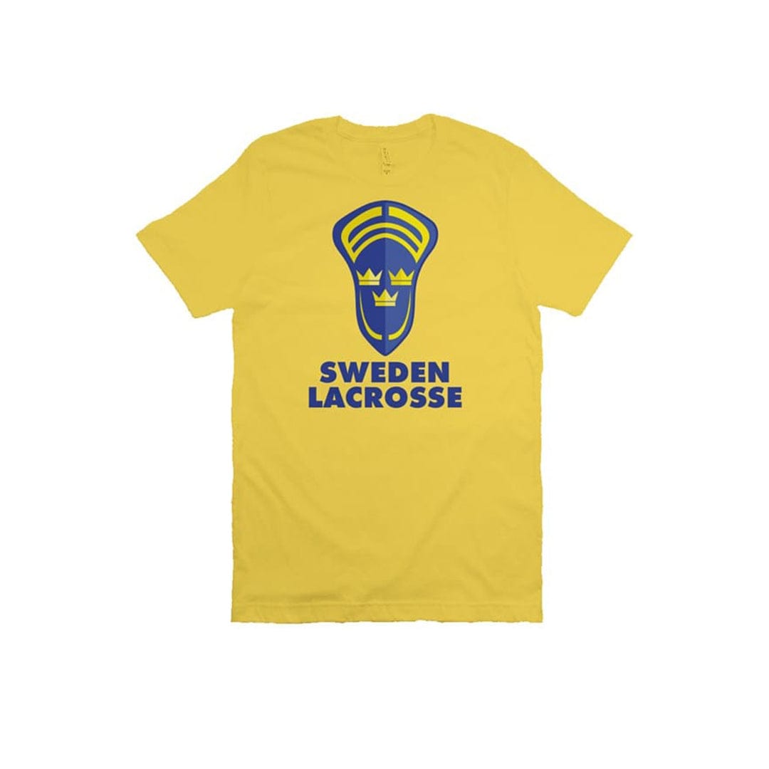 Sweden Lacrosse Adult Cotton Short Sleeve T-Shirt Signature Lacrosse