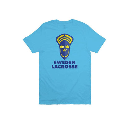 Sweden Lacrosse Adult Cotton Short Sleeve T-Shirt Signature Lacrosse