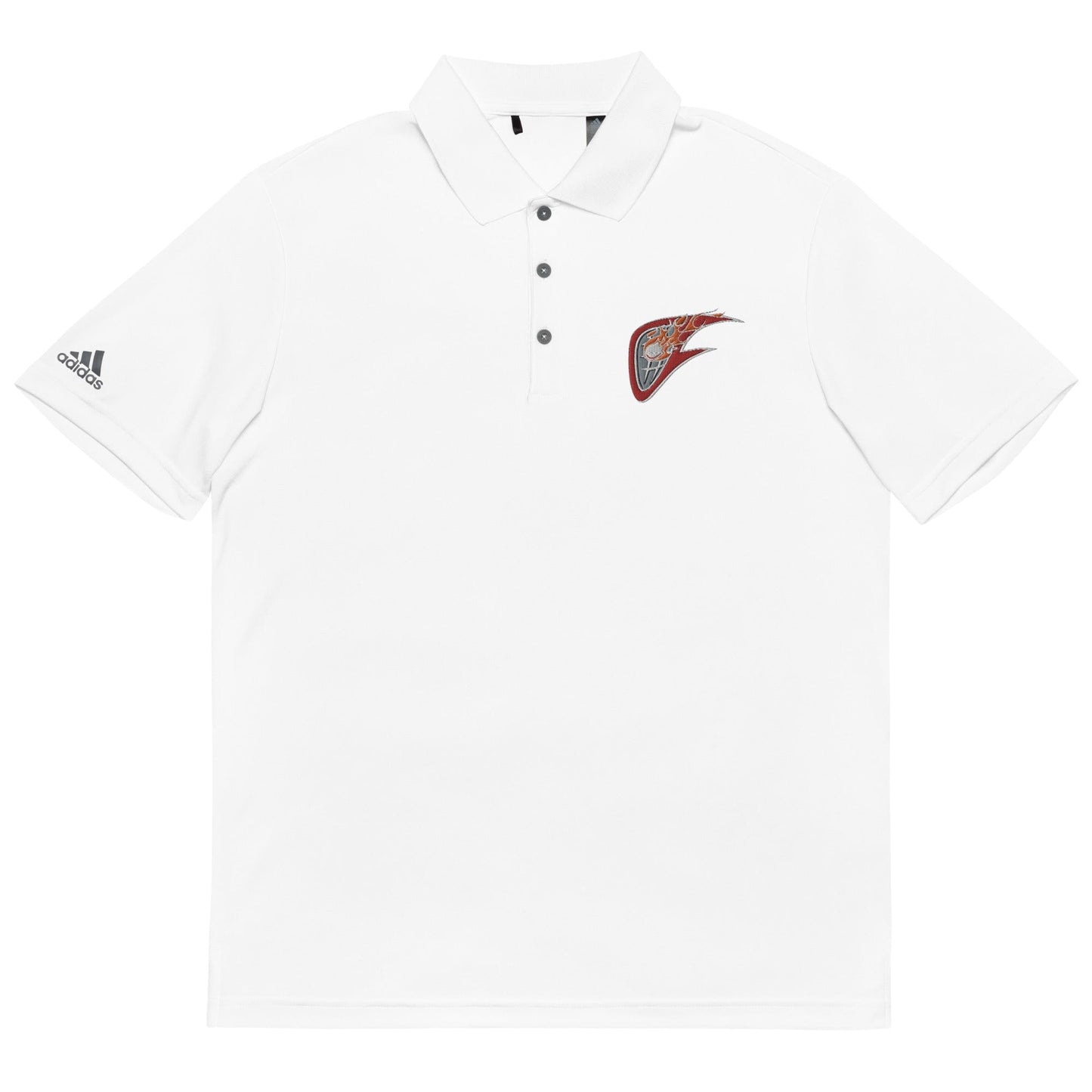 Tampa Fuego Adult Adidas Performance Polo Signature Lacrosse