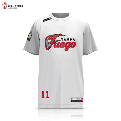 Tampa Fuego Lacrosse Unisex Performance Short Sleeve Shooting Shirt - Basic 2.0 Signature Lacrosse