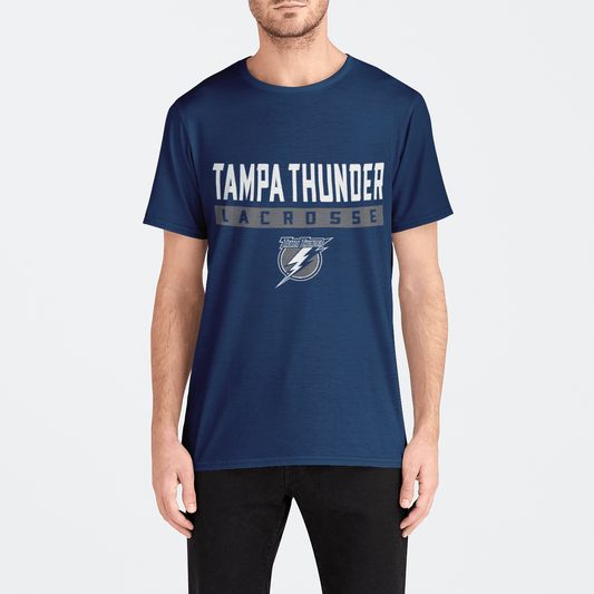 Tampa Thunder Lacrosse Adult Men's Sport T-Shirt Signature Lacrosse