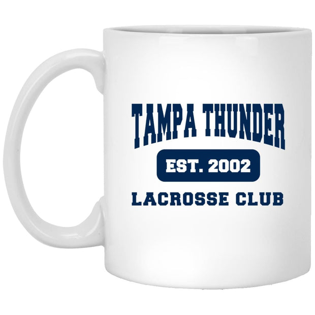 Tampa Thunder Lacrosse Coffee Mug Signature Lacrosse